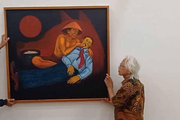 Ketika Seni Lebih Lantang dari Pidato: Review Lukisan Yos Suprapto