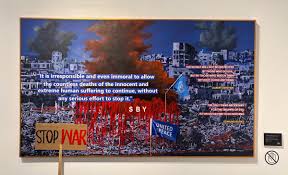 Membaca Perdamaian di Balik Lukisan “Stop War” karya Susilo Bambang Yudhoyono