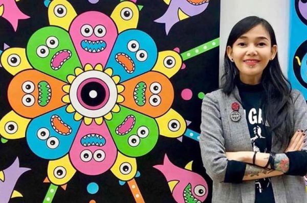 Profil dan Karya Hana Madness Lawan Bipolar Lewat Seni