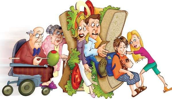 Fenomena Sandwich Generation, Antara Cinta, Cicilan, dan Cuan yang Tak Cukup