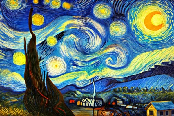 The Stary Night Vincent Van Gogh
