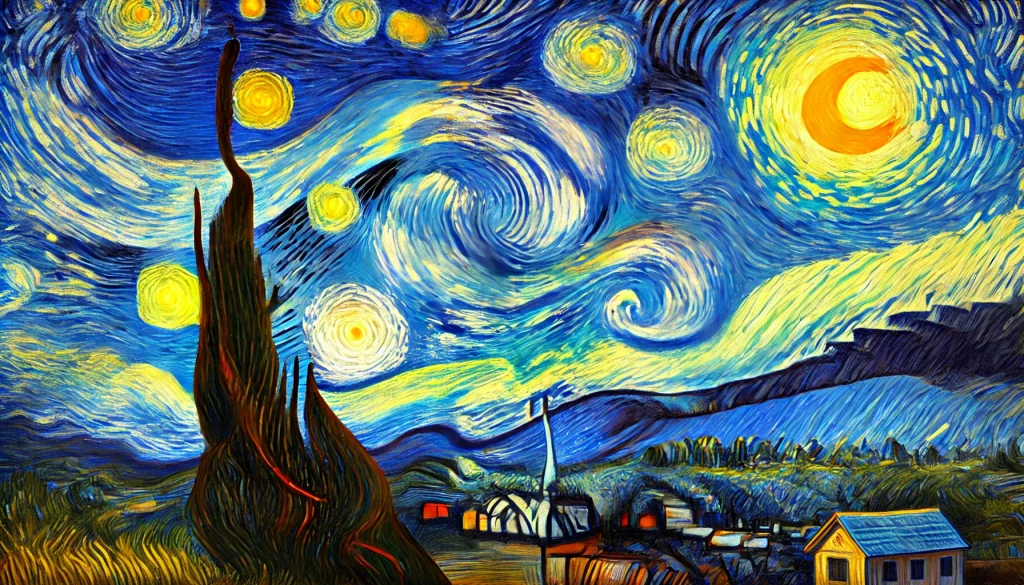 The Stary Night Vincent Van Gogh