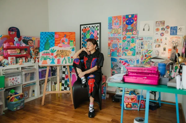 Profil dan Karya Martcellia Liunic, Bangkitkan Emosional Masa Kecil Lewat Doodle