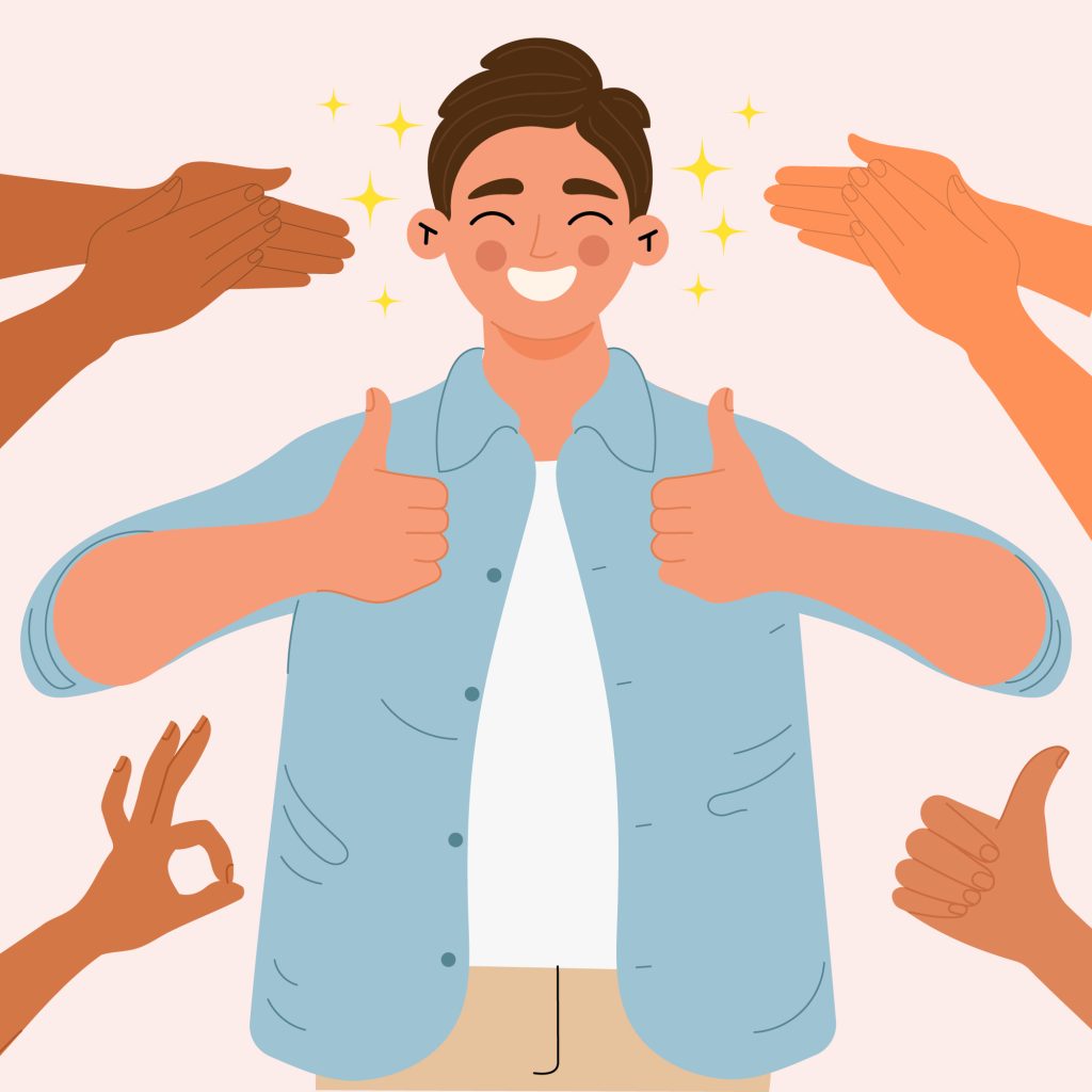 menerima keadaan dan mafaatnya untuk mengelola stress